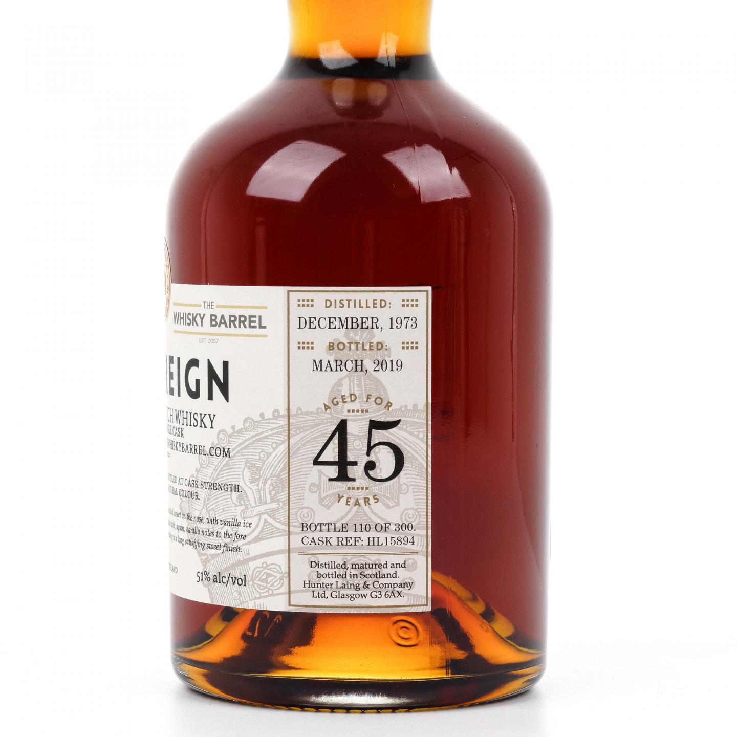Sovereign 调和 45年 1973-2019 HL+TWB