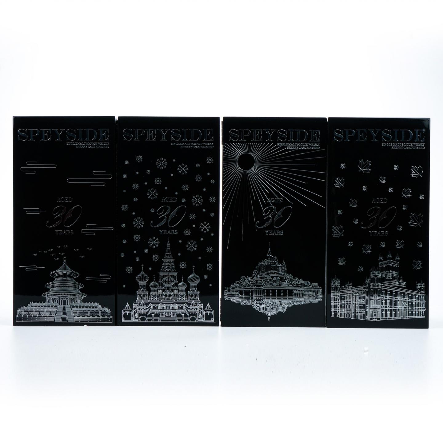 秘密斯佩塞 30年 春夏秋冬全套 4瓶组