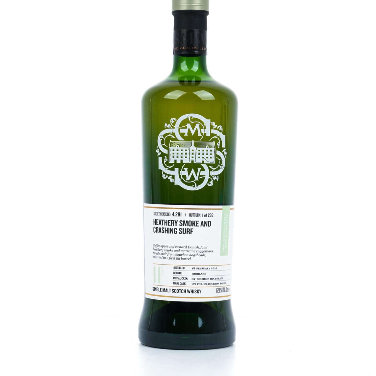 SMWS 4.281 高原骑士 11年 2010