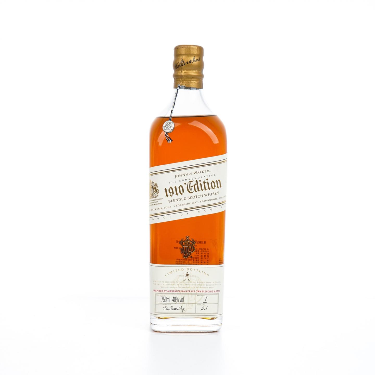 尊尼获加 1910 Edition 750ml