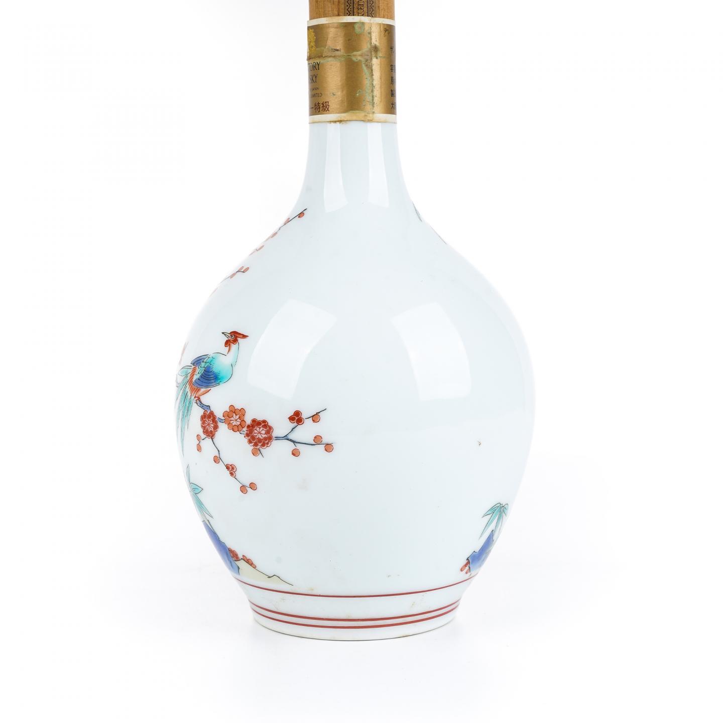 三得利 梅竹凤凰 金狮标 有田烧 特级 720ml
