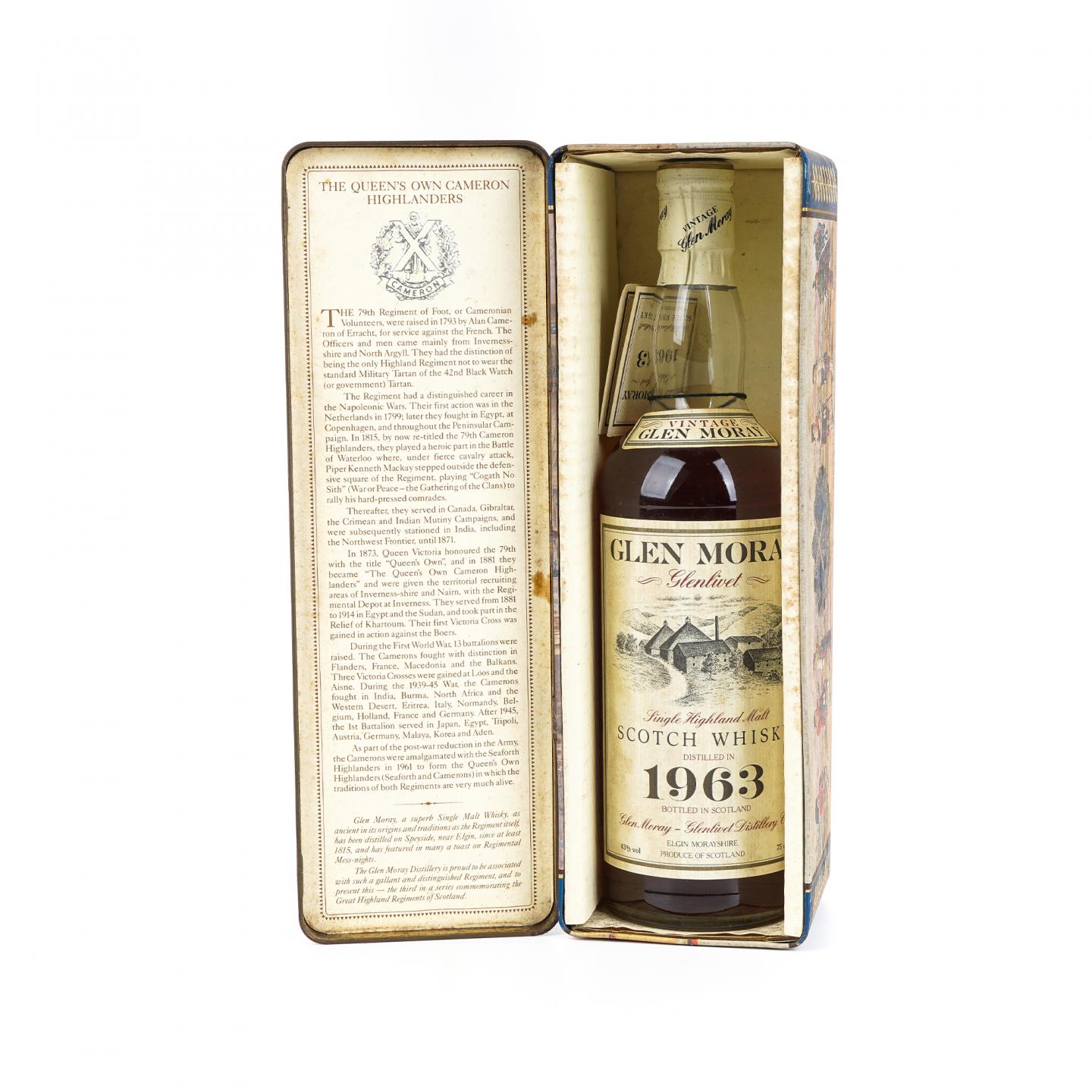 格兰莫雷 25年 1963 Vintage 750ml