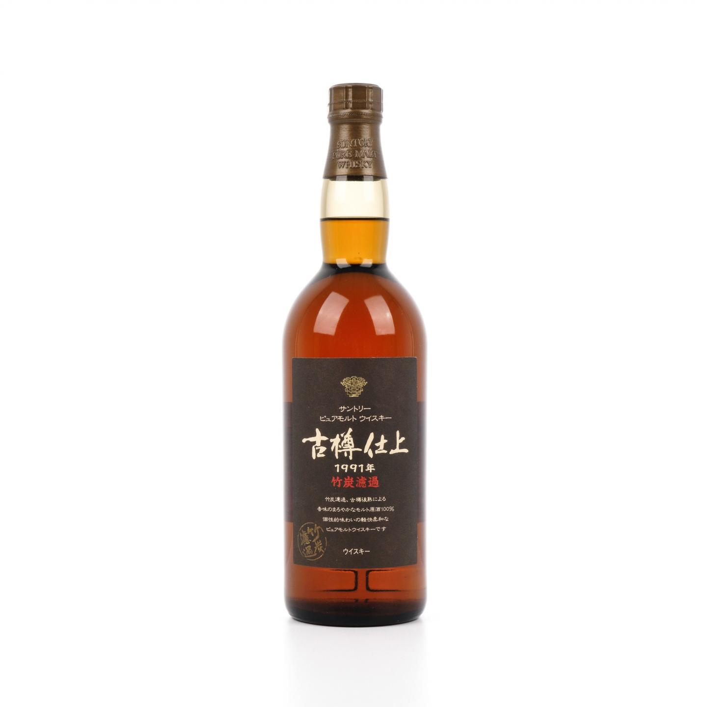 三得利 古樽仕上 1991 金花标 750ml