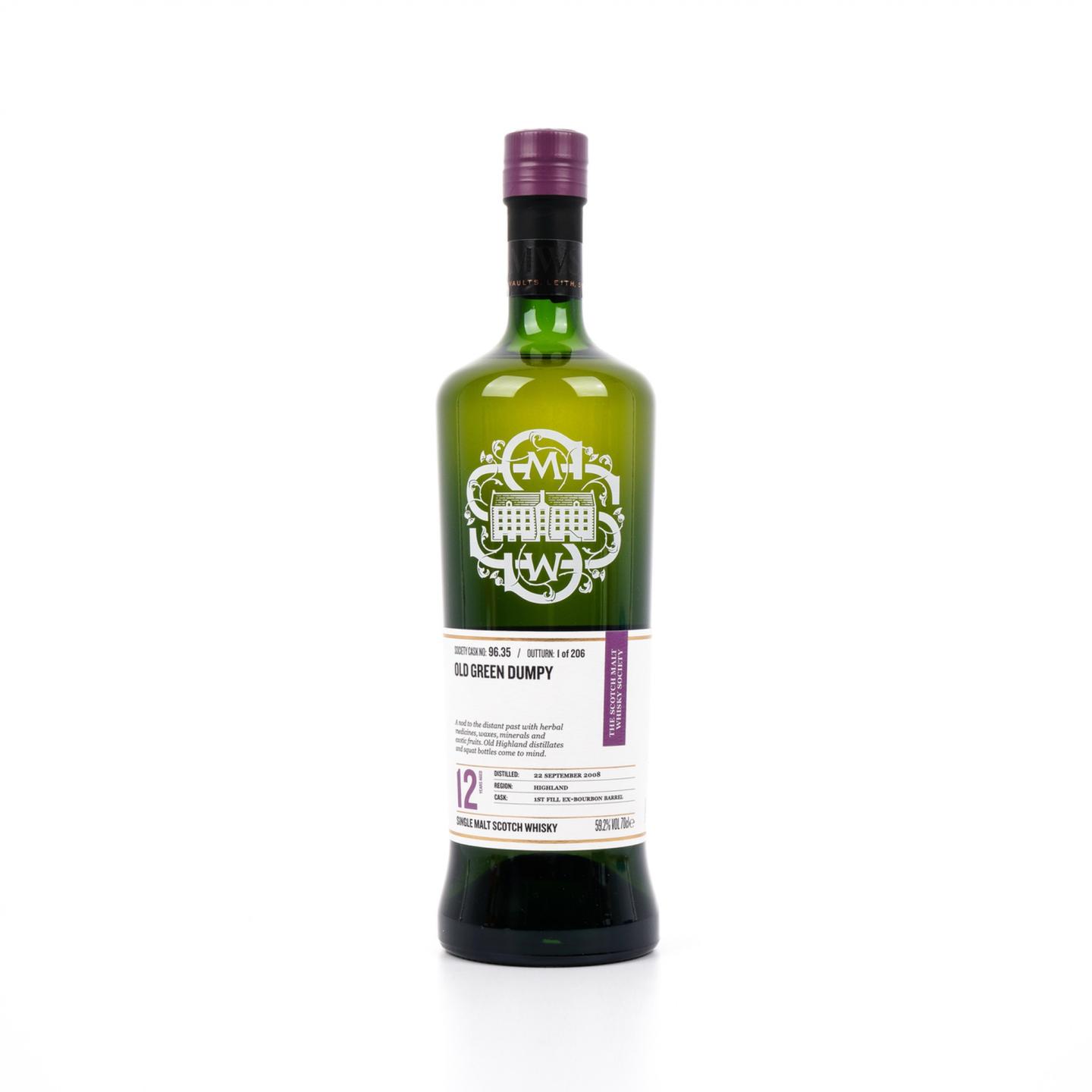 SMWS 96.35 格兰多纳 12年 2008