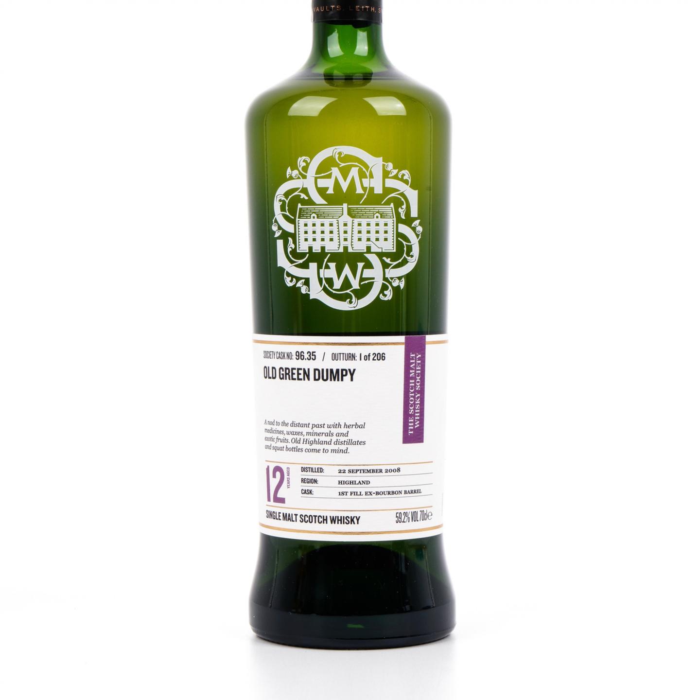SMWS 96.35 格兰多纳 12年 2008