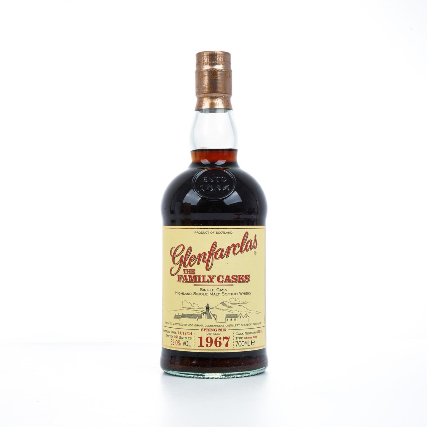 格兰花格 1967-2014 家族桶#6359 雪莉桶 礼盒 700ml