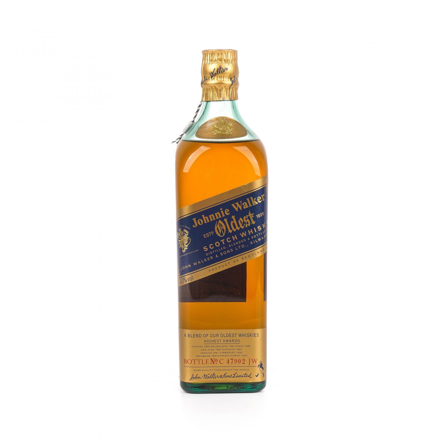 尊尼获加 蓝方 Oldest Highest Awards 750ml