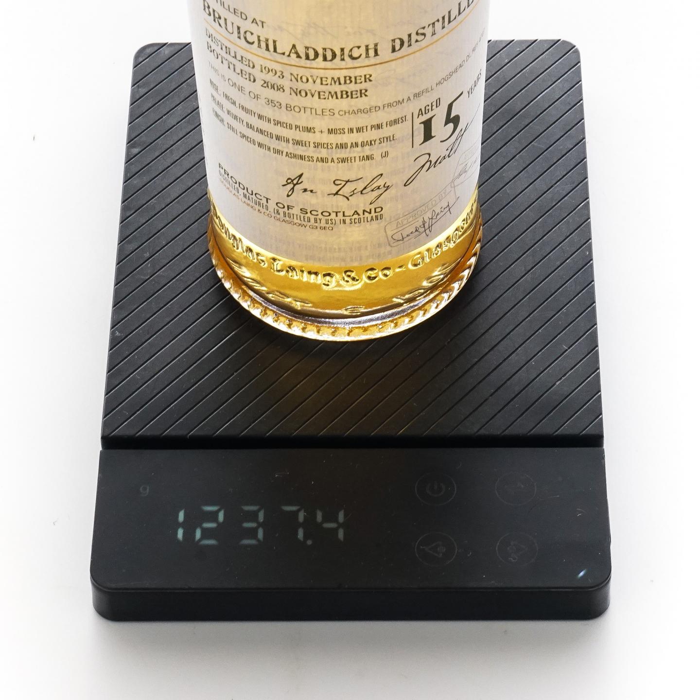 布赫拉迪 15年 1993-2008 单桶 DL Old Particular