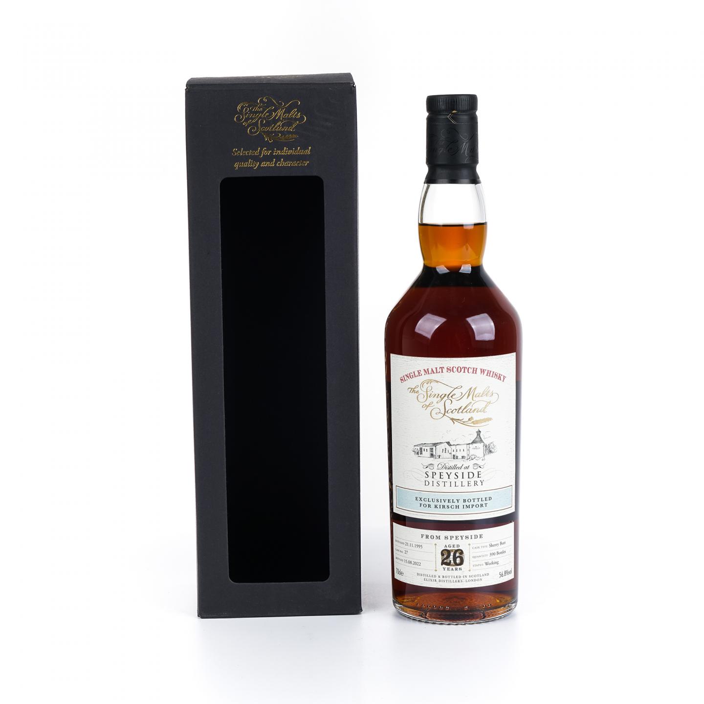 斯佩塞酒厂 26年 1995-2022 雪莉桶 Elixir Distillers