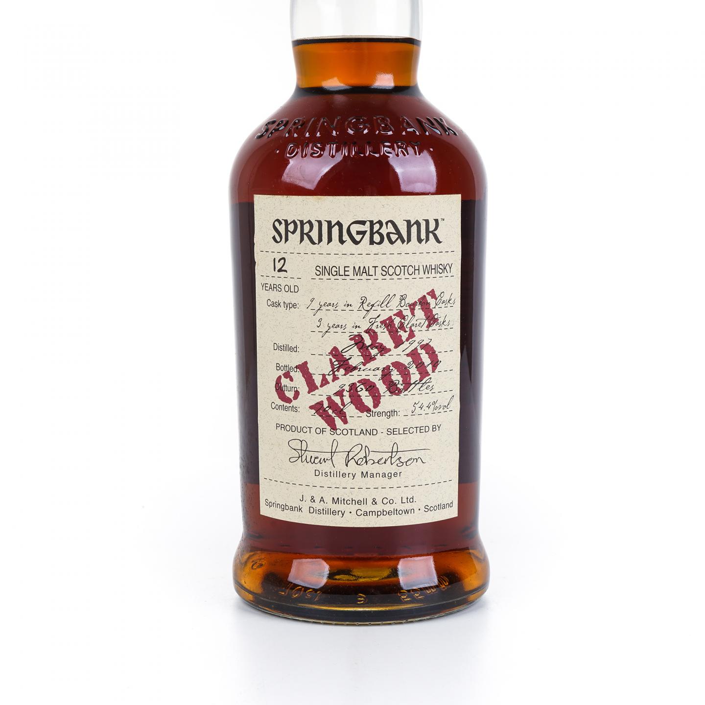 云顶 12年 1997-2010 Claret风味桶 700ml