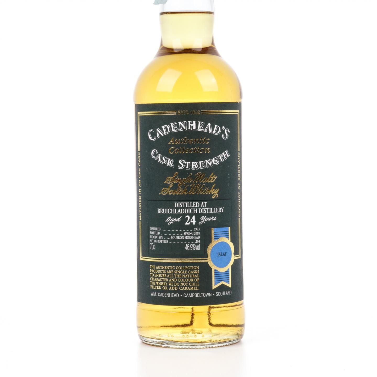 布赫拉迪 24年 1993-2018 Cadenhead 桶强