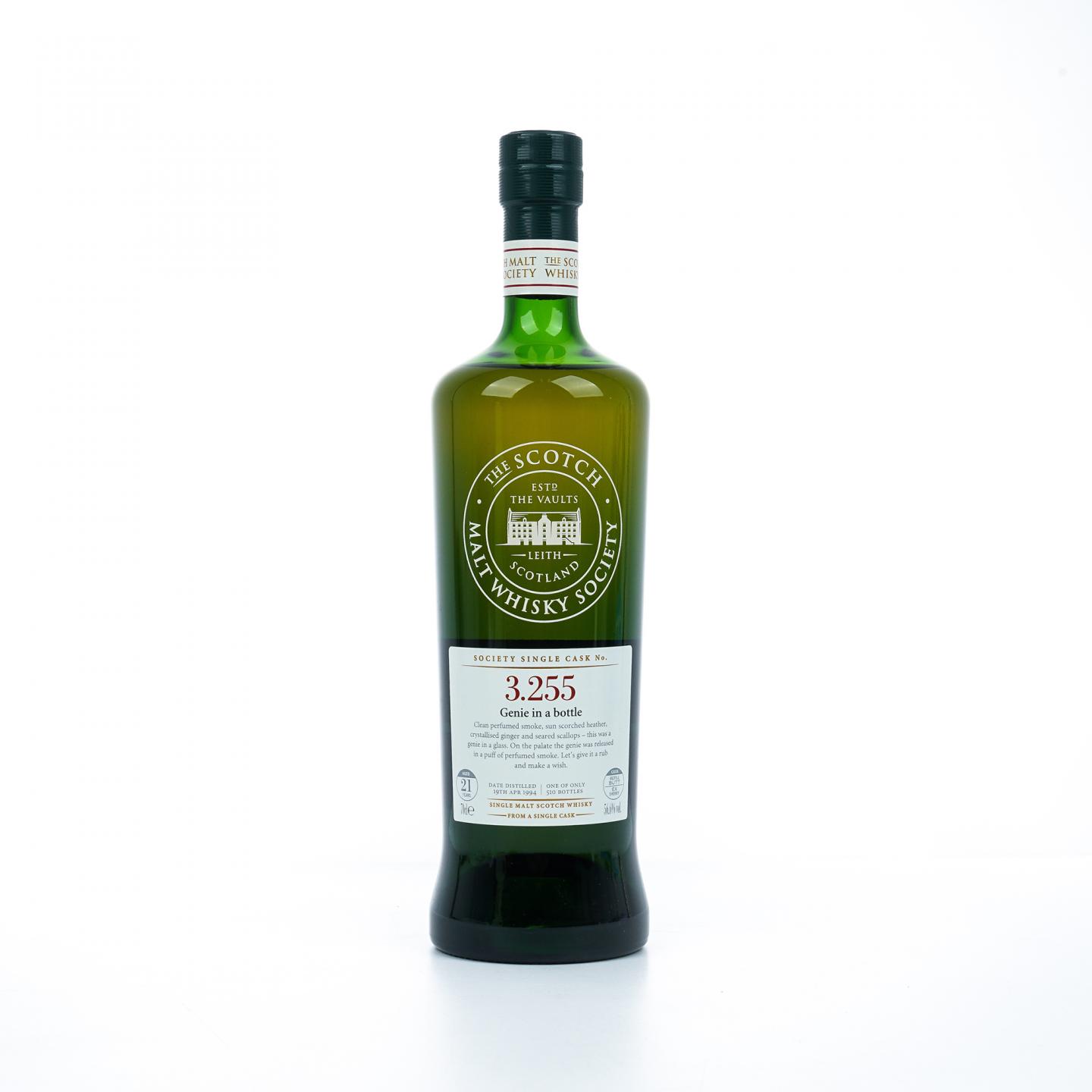 SMWS 3.255 波摩 21年 1994 单桶