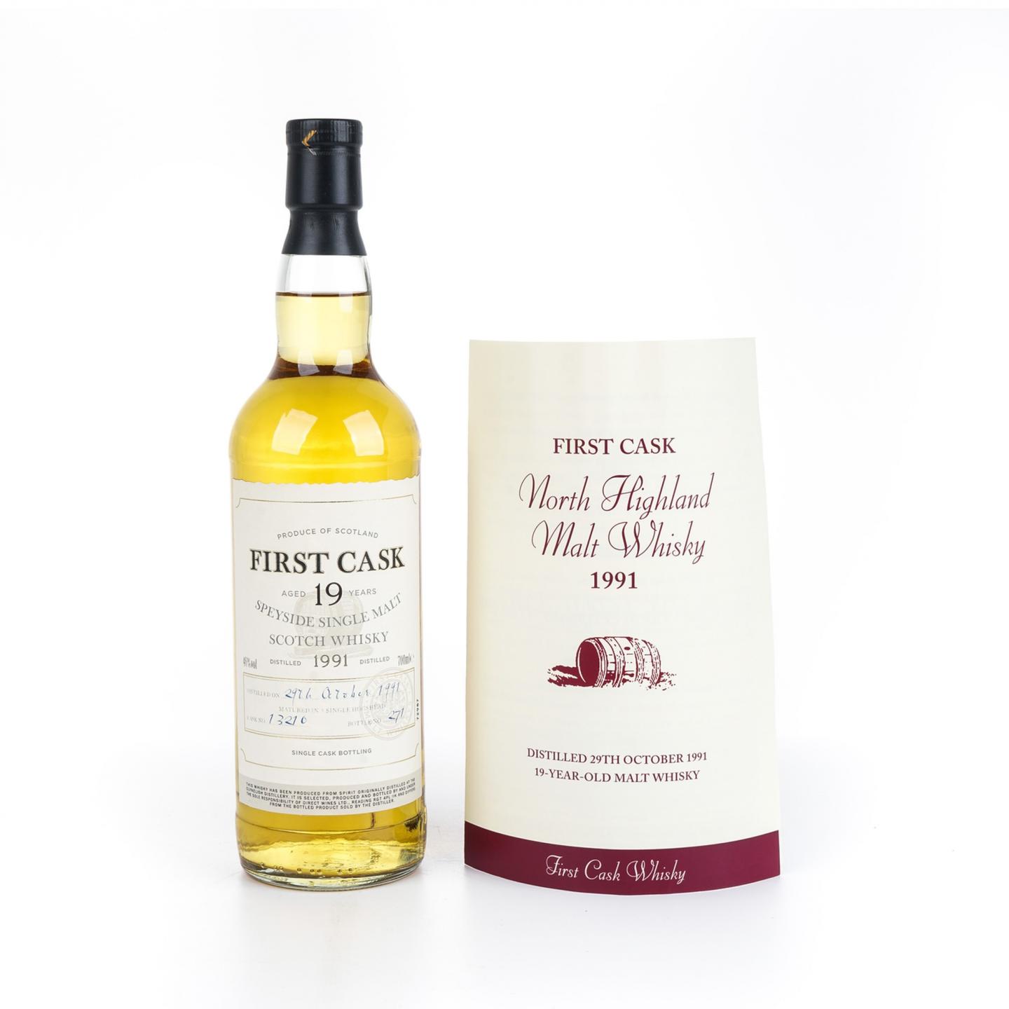 克里尼利基 19年 1991 First Cask 单桶#13210