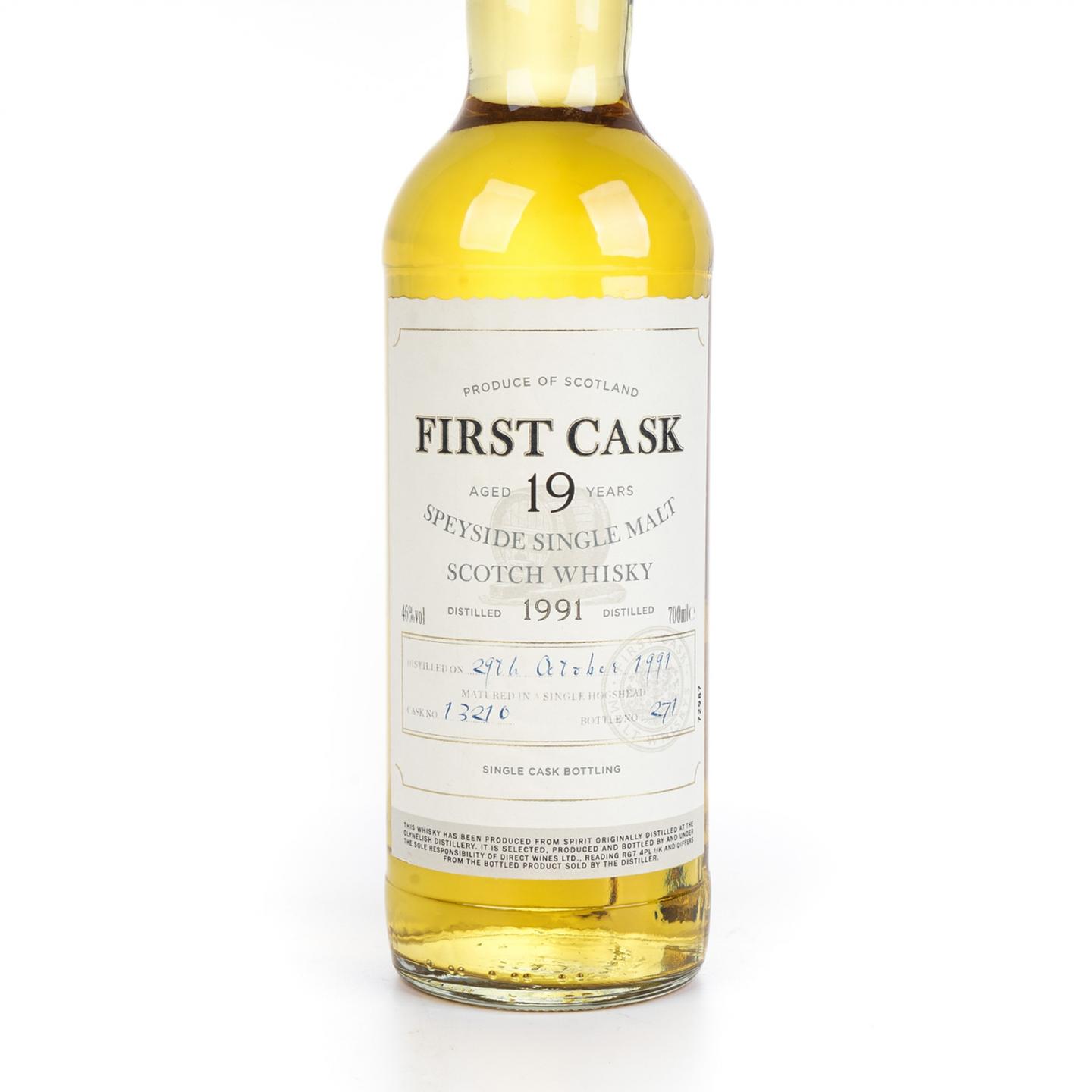 克里尼利基 19年 1991 First Cask 单桶#13210