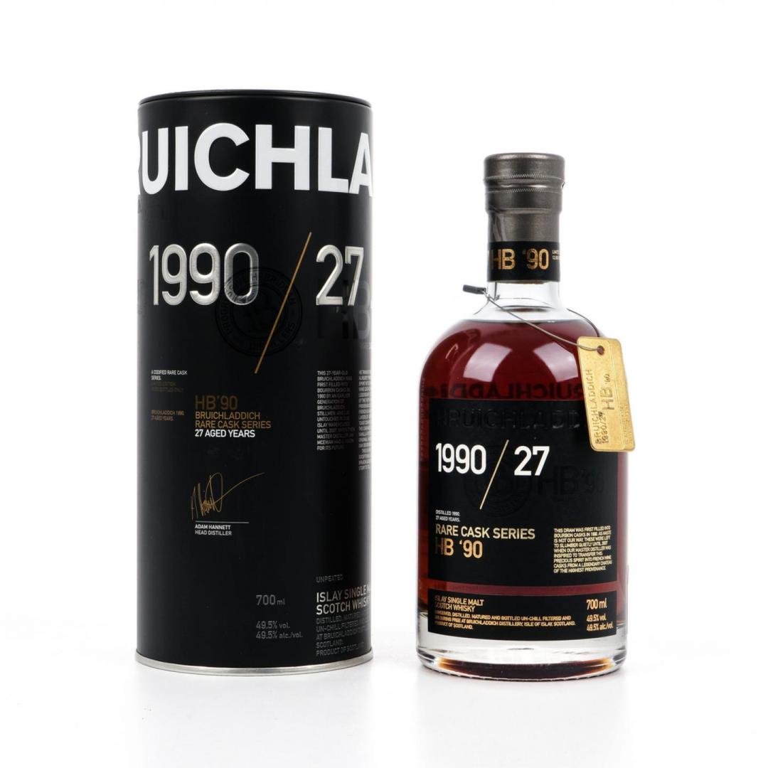 【珍稀限量】布赫拉迪1990-2017 27年「Rare Cask」法国橡木桶单一麦芽威士忌 49.5% 700ml