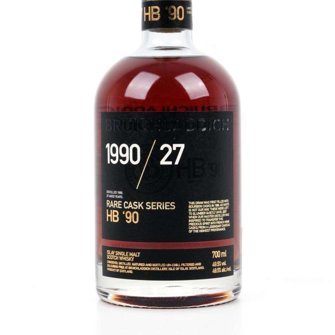 【珍稀限量】布赫拉迪1990-2017 27年「Rare Cask」法国橡木桶单一麦芽威士忌 49.5% 700ml