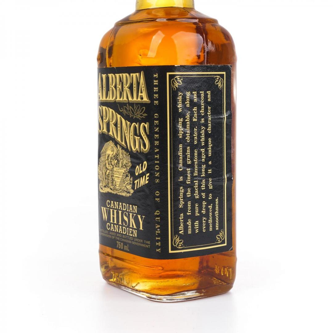 【绝版老威】1983年 Alberta Springs 加拿大威士忌 40% 750ml