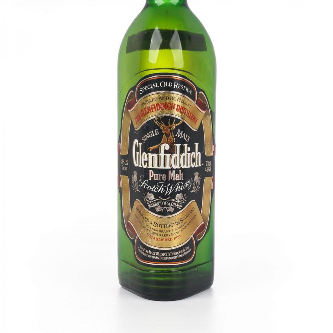【古早单麦】80年代 格兰菲迪 单一麦芽威士忌 43% 750ml