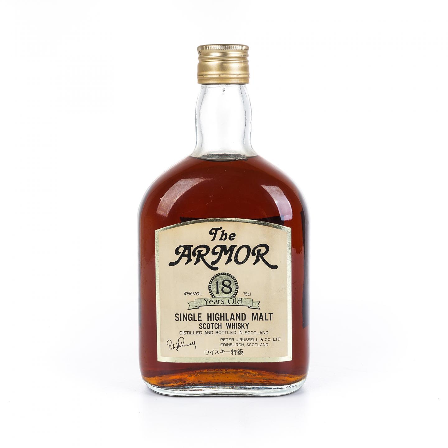 The Armor 18年 特级 单一高地麦芽威士忌 750ml