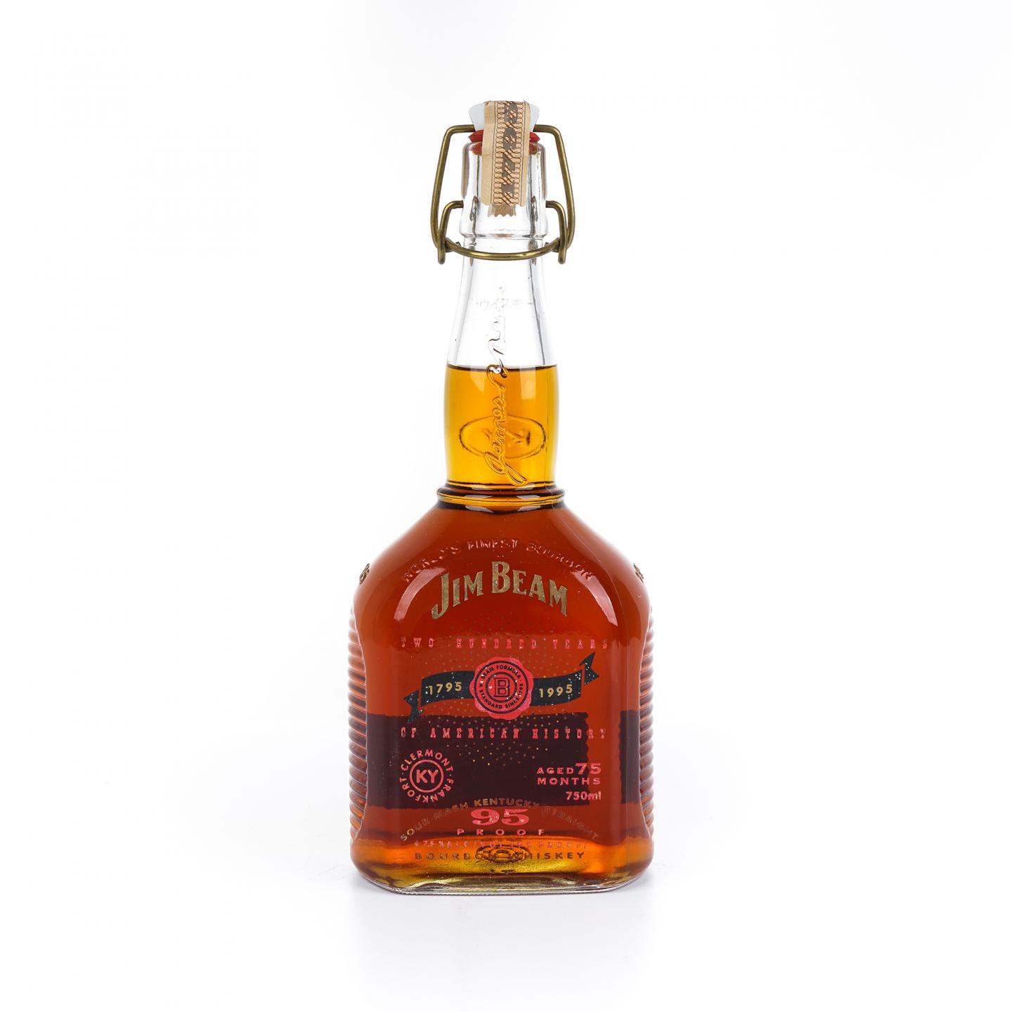金宾 1995 200周年纪念 限量版 波本威士忌 750ml