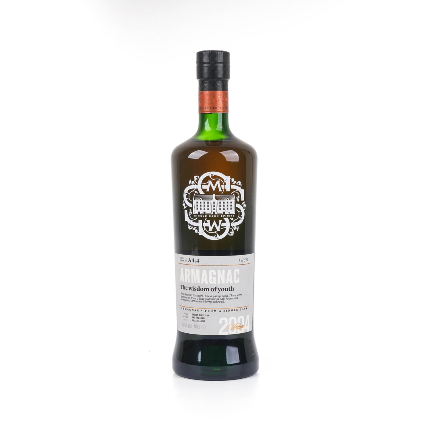 SMWS A4.4 2004 雅文邑 Bas Armagnac