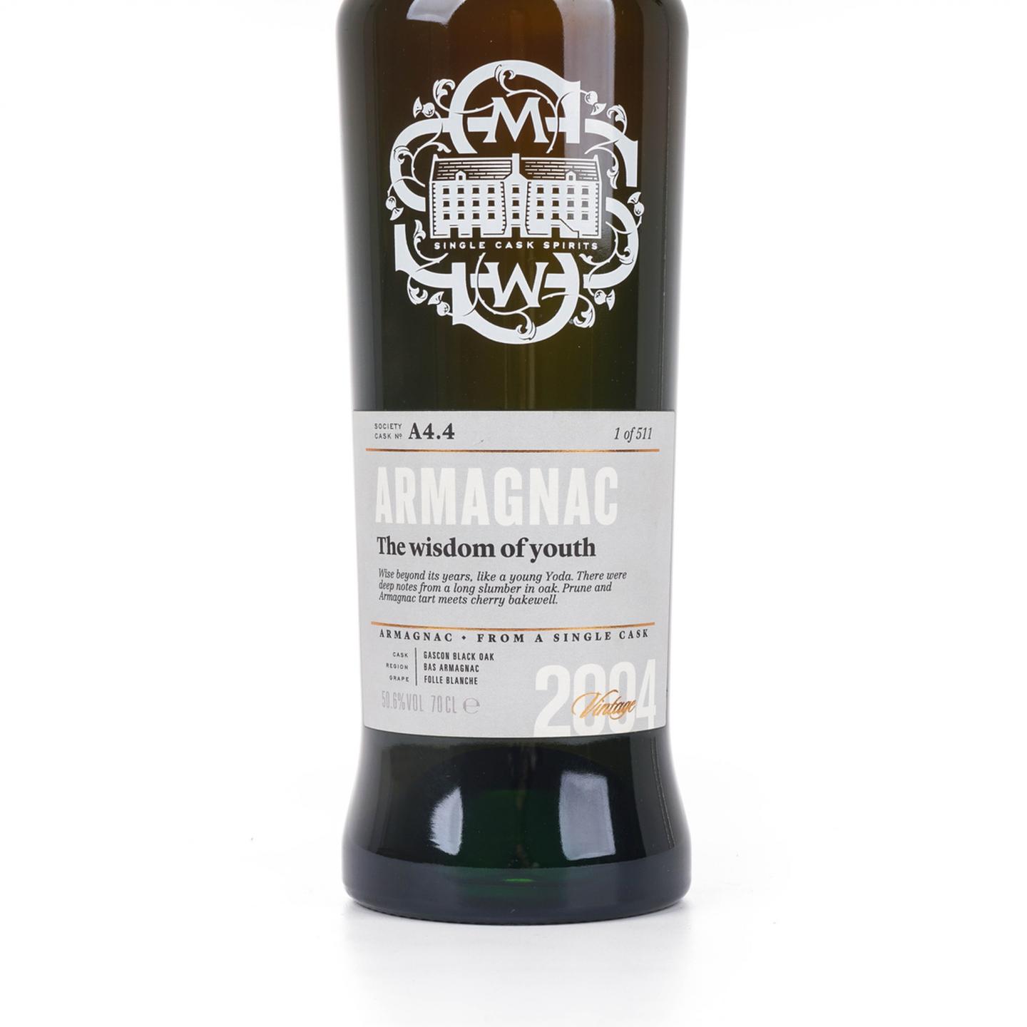 SMWS A4.4 2004 雅文邑 Bas Armagnac