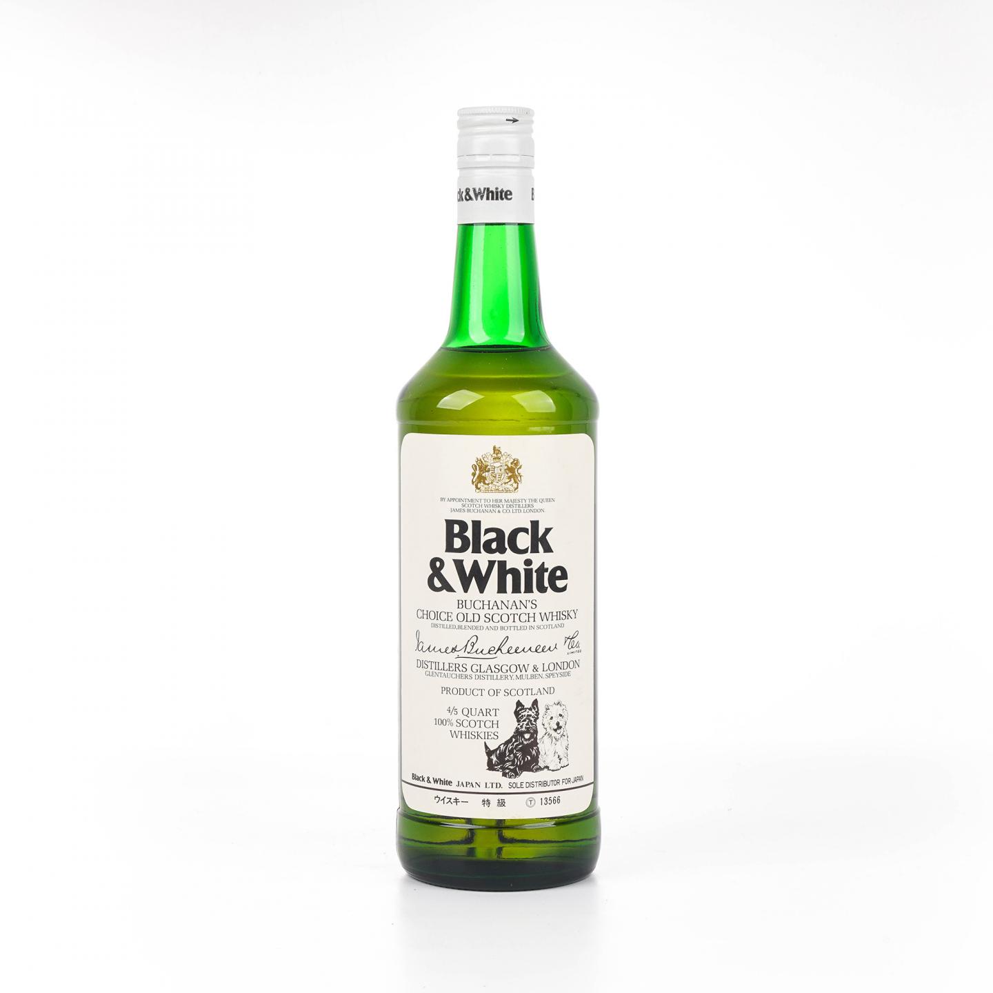 黑白狗 特级苏威调和 日本市场 750ml