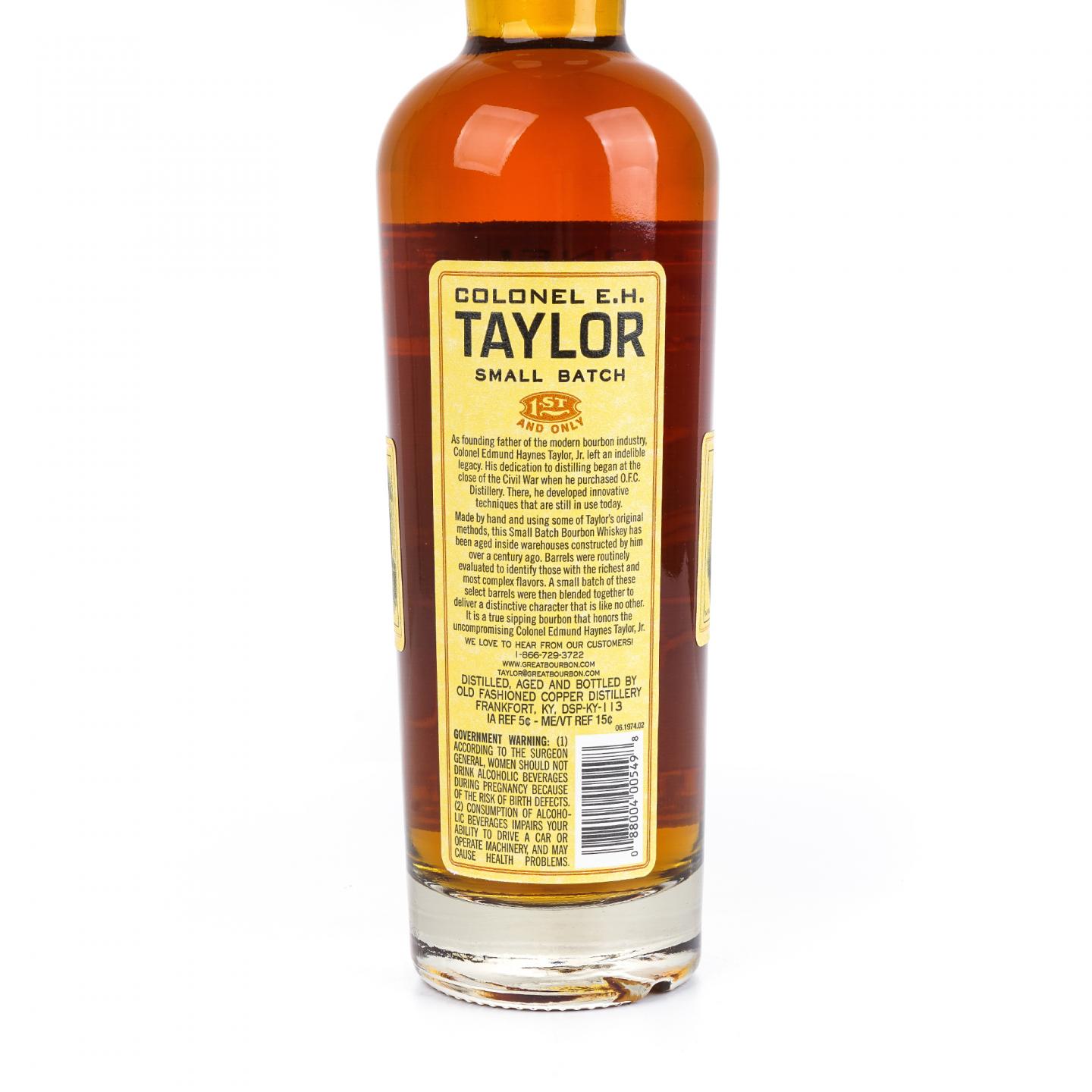 水牛足迹 Colonel E.H. Taylor 小批量波本威士忌 750ml