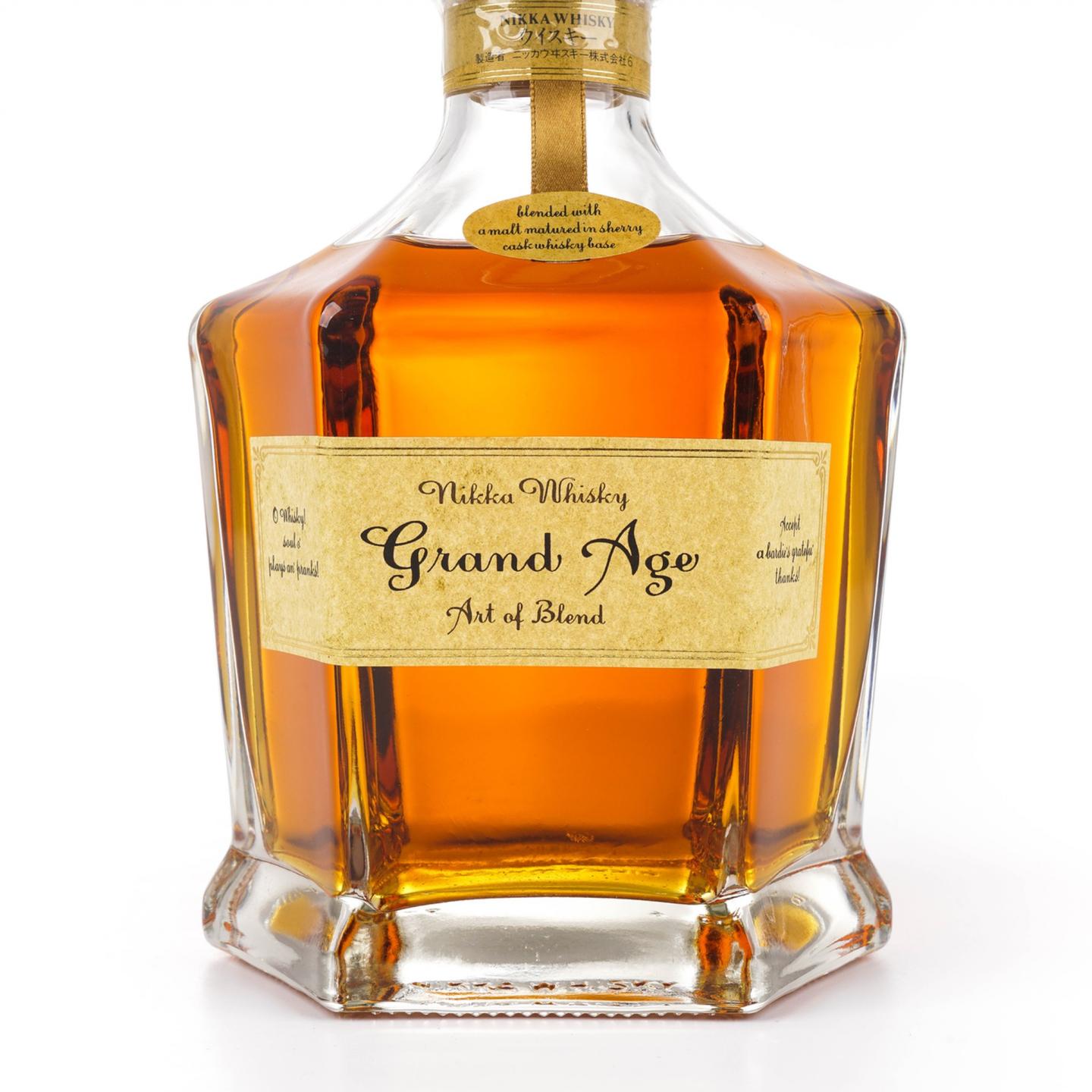 Nikka Grand Age 伟大时代 调和 六角瓶 660ml