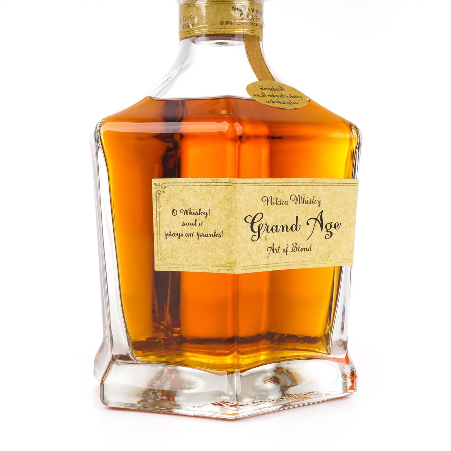 Nikka Grand Age 伟大时代 调和 六角瓶 660ml