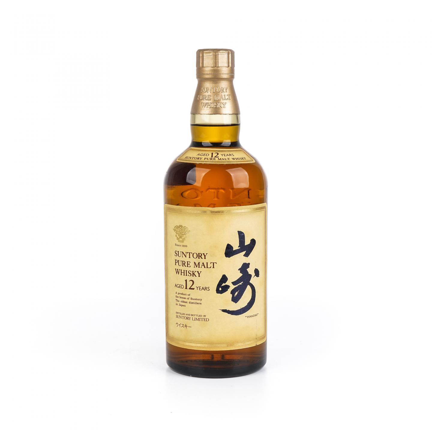 山崎 12年 金花标 Pure Malt 750ml