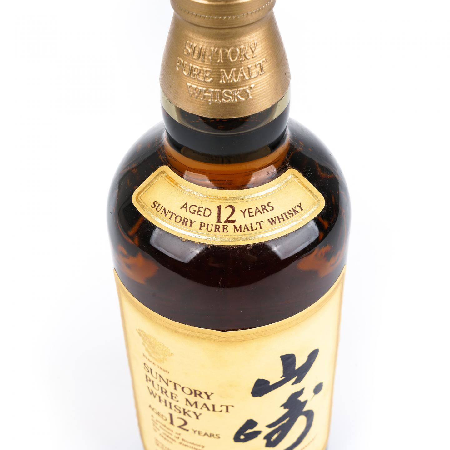 山崎 12年 金花标 Pure Malt 750ml