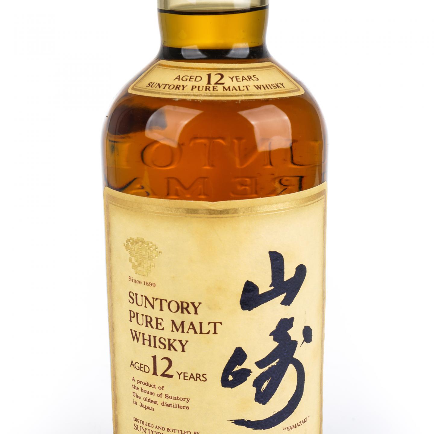 山崎 12年 金花标 Pure Malt 750ml