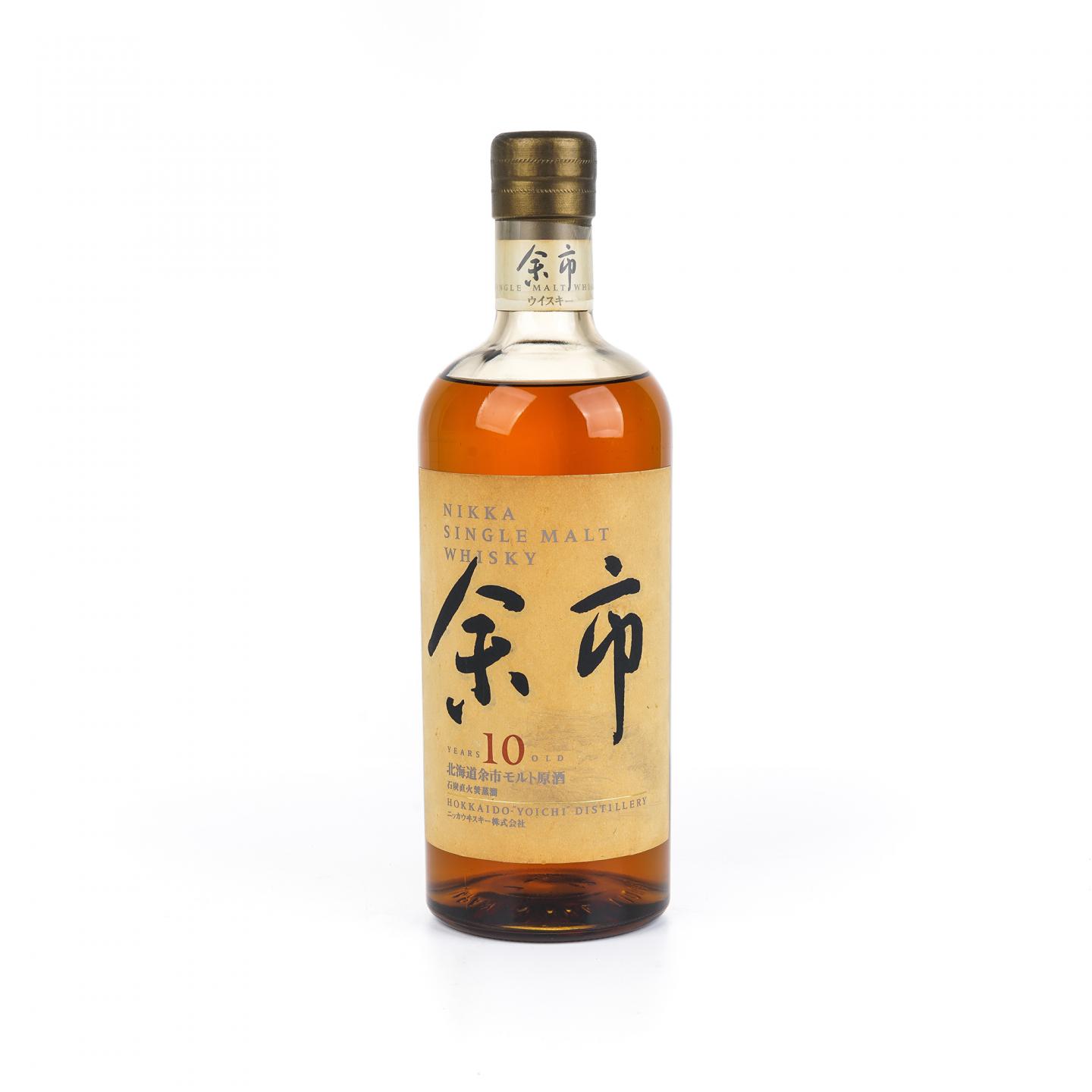 北海道余市 10年 石炭直火蒸馏 750ml