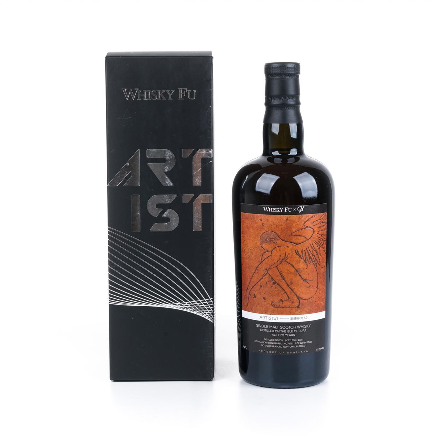 朱拉 21年 2005-2026 单桶 高博峰《鸟人》Whisky Fu