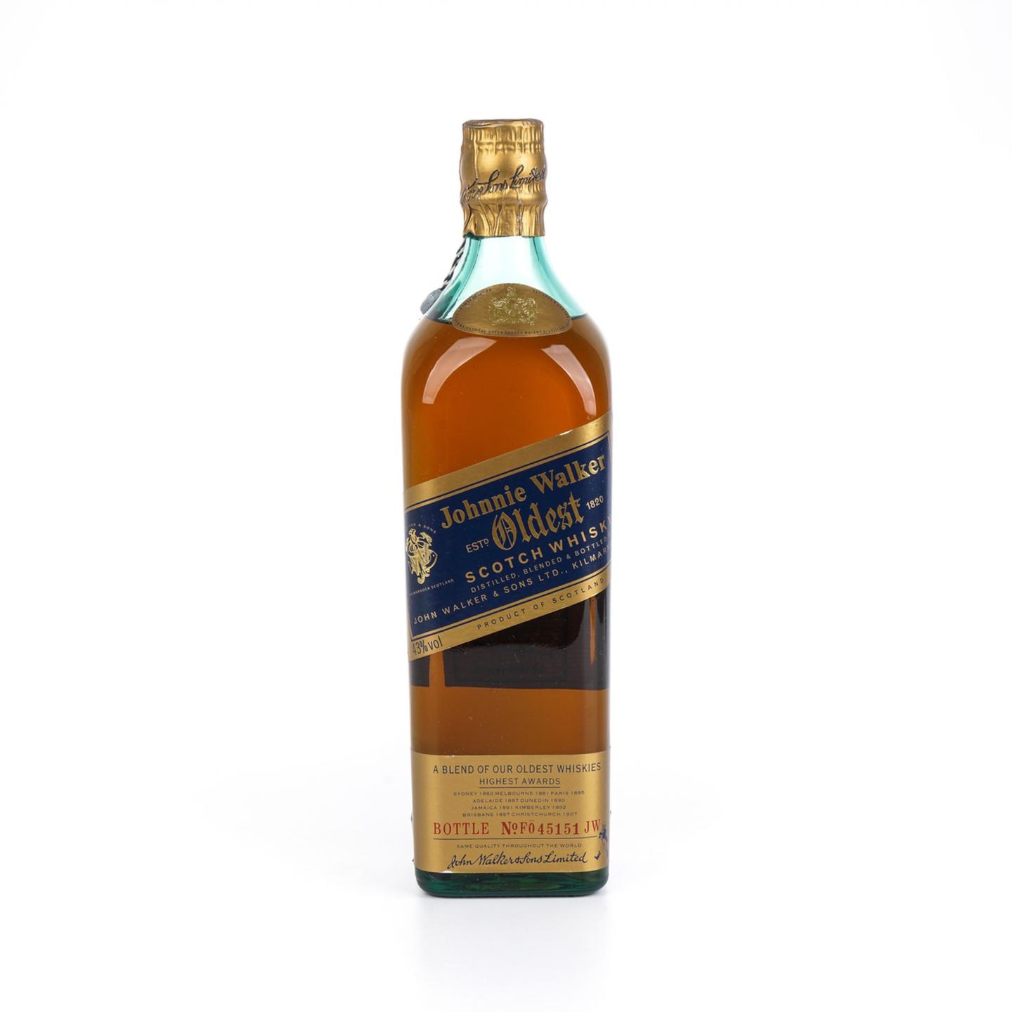 尊尼获加 蓝方 Oldest Highest Awards 750ML