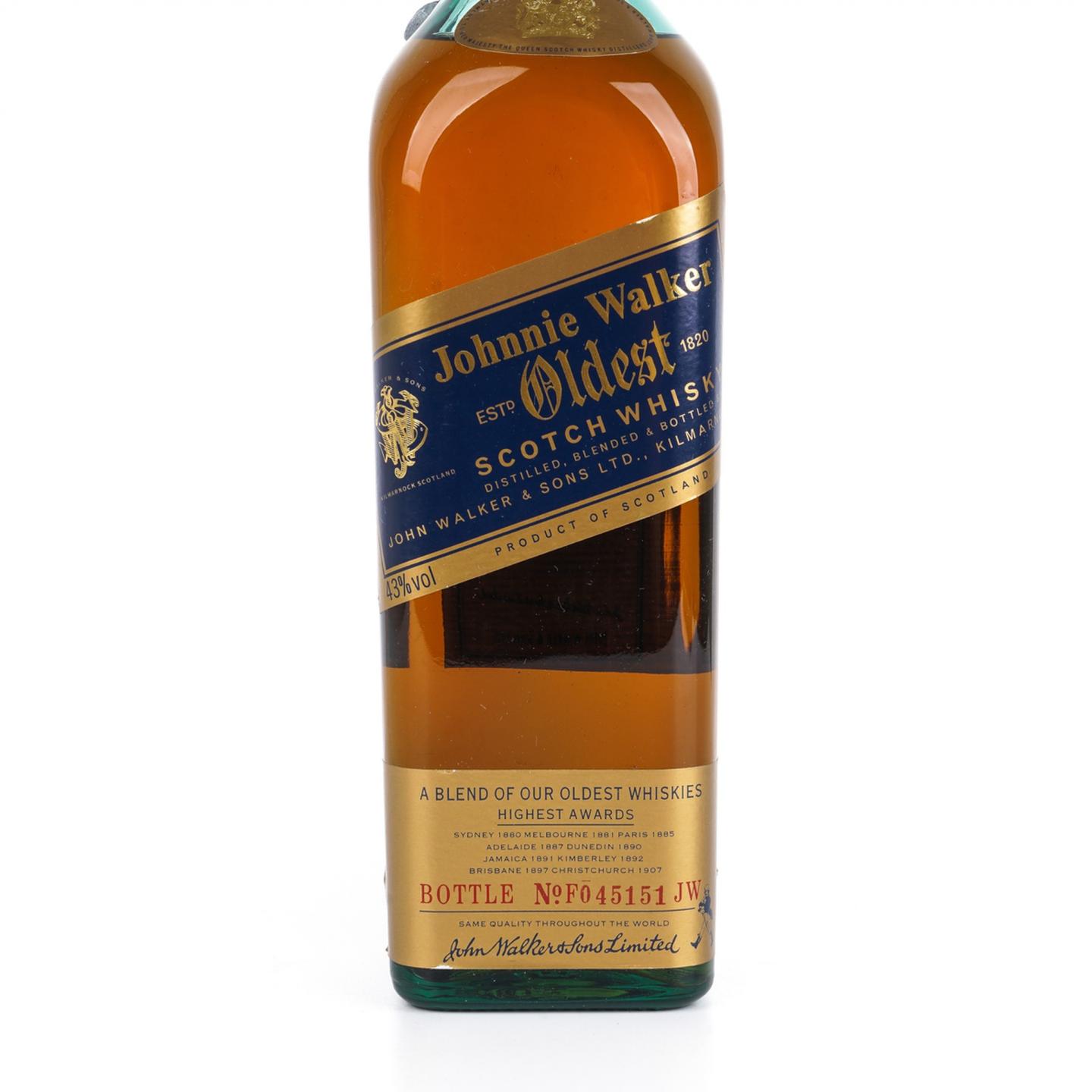 尊尼获加 蓝方 Oldest Highest Awards 750ML