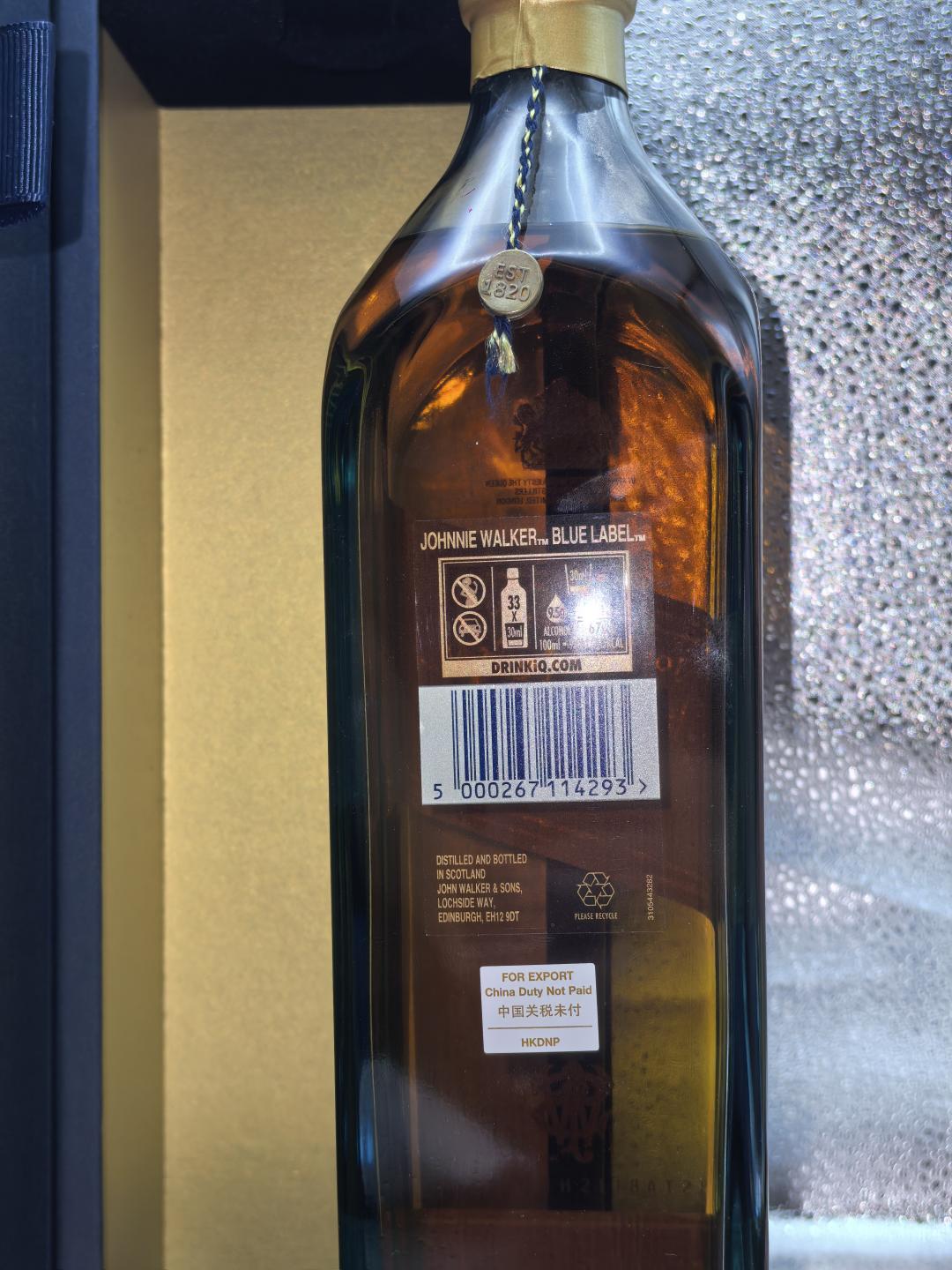 Johnnie Walker Blue Label 尊尼获加蓝方 1L