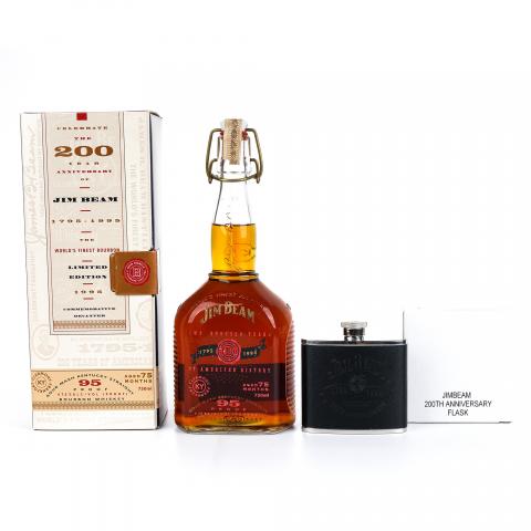 金宾 1995 200周年纪念 限量版 波本威士忌 750ml