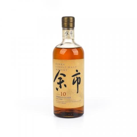 北海道余市 10年 石炭直火蒸馏 750ml