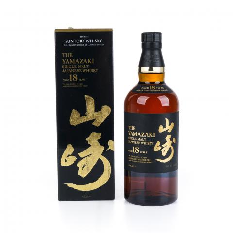 山崎 18年 金字黑标 No.1236921