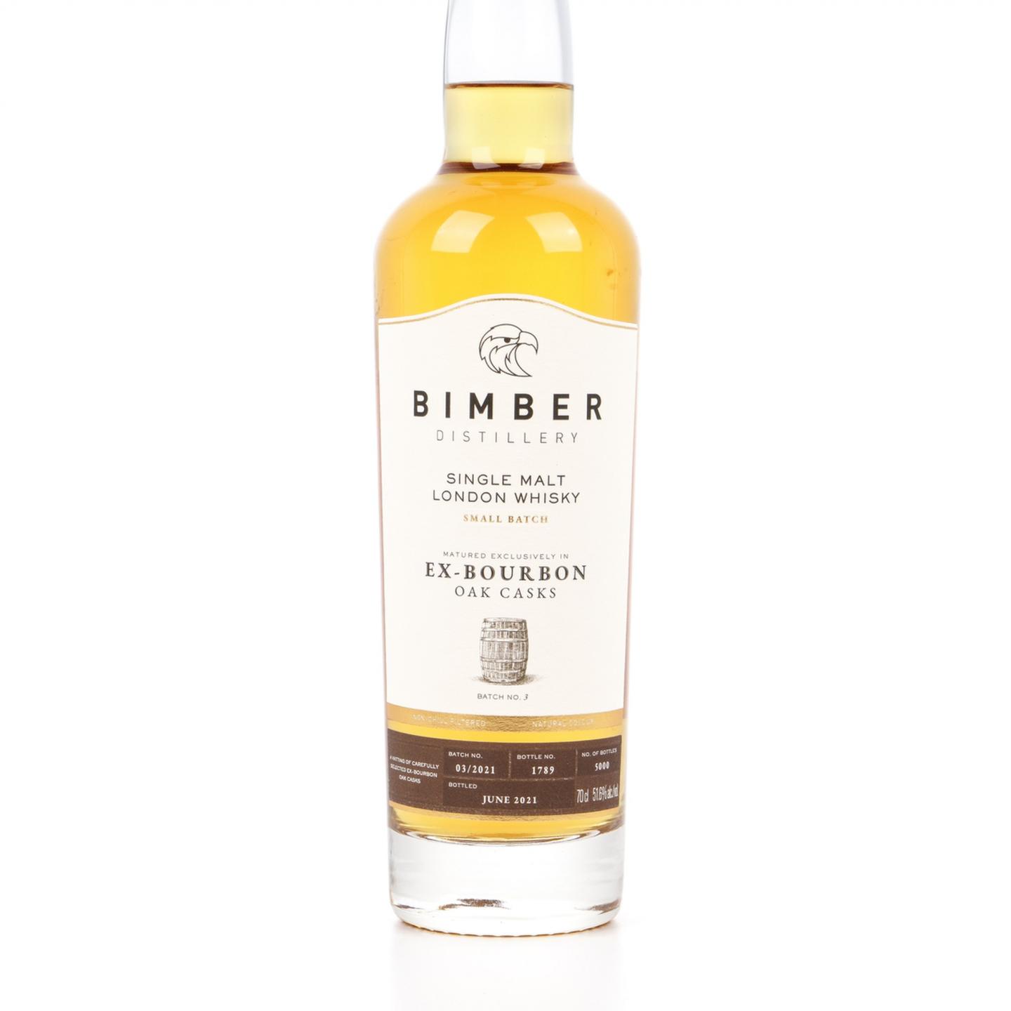 【威士忌】Bimber 2021 小批次 第三版 波本桶 51.6%