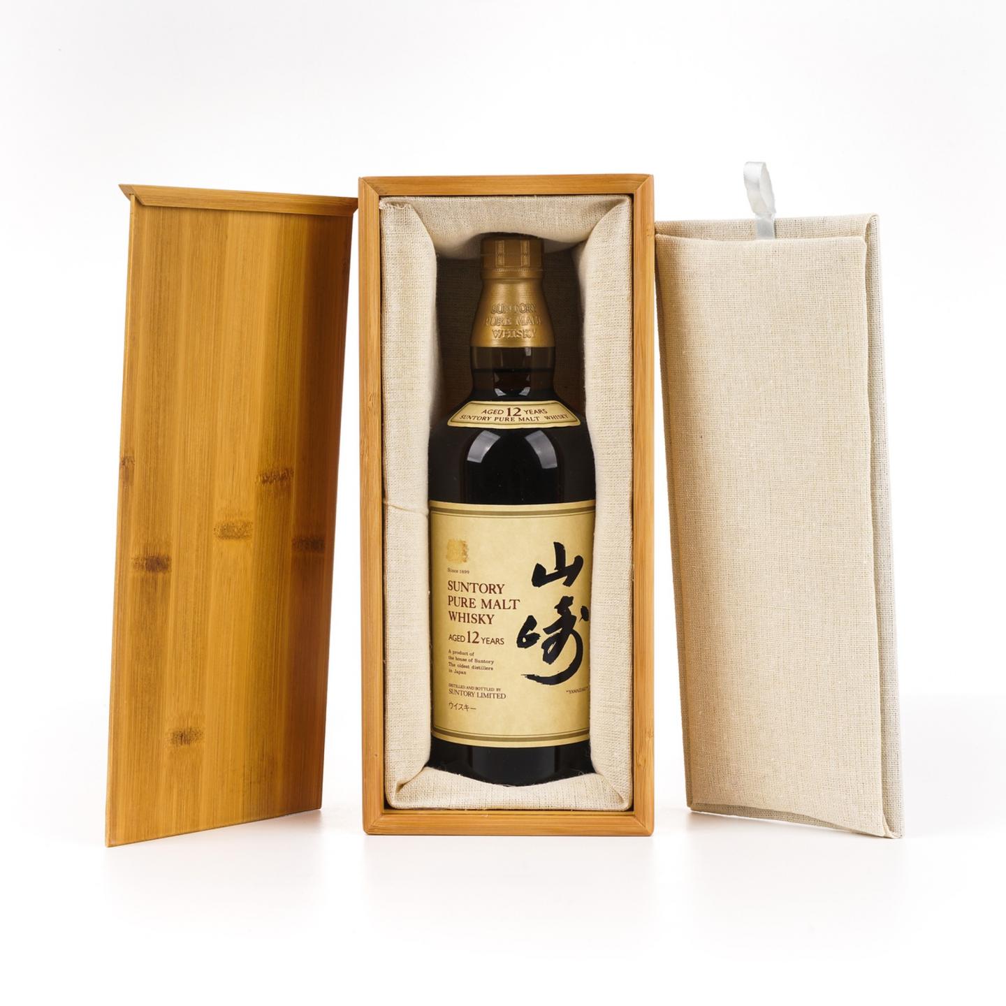 山崎 12年 金狮标 Pure Malt 750ml 非原盒