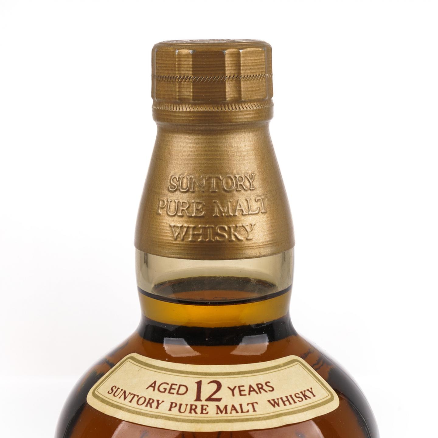 山崎 12年 金狮标 Pure Malt 750ml 非原盒