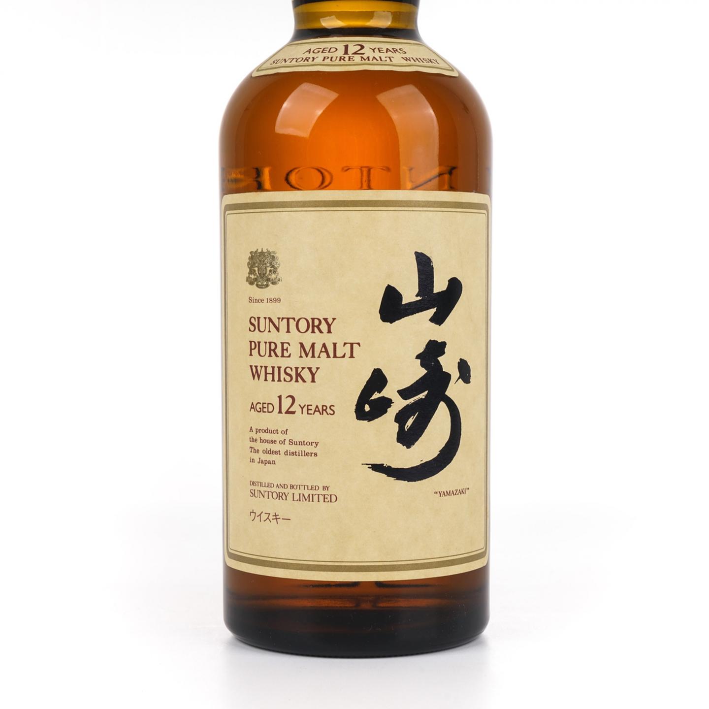 山崎 12年 金狮标 Pure Malt 750ml 非原盒