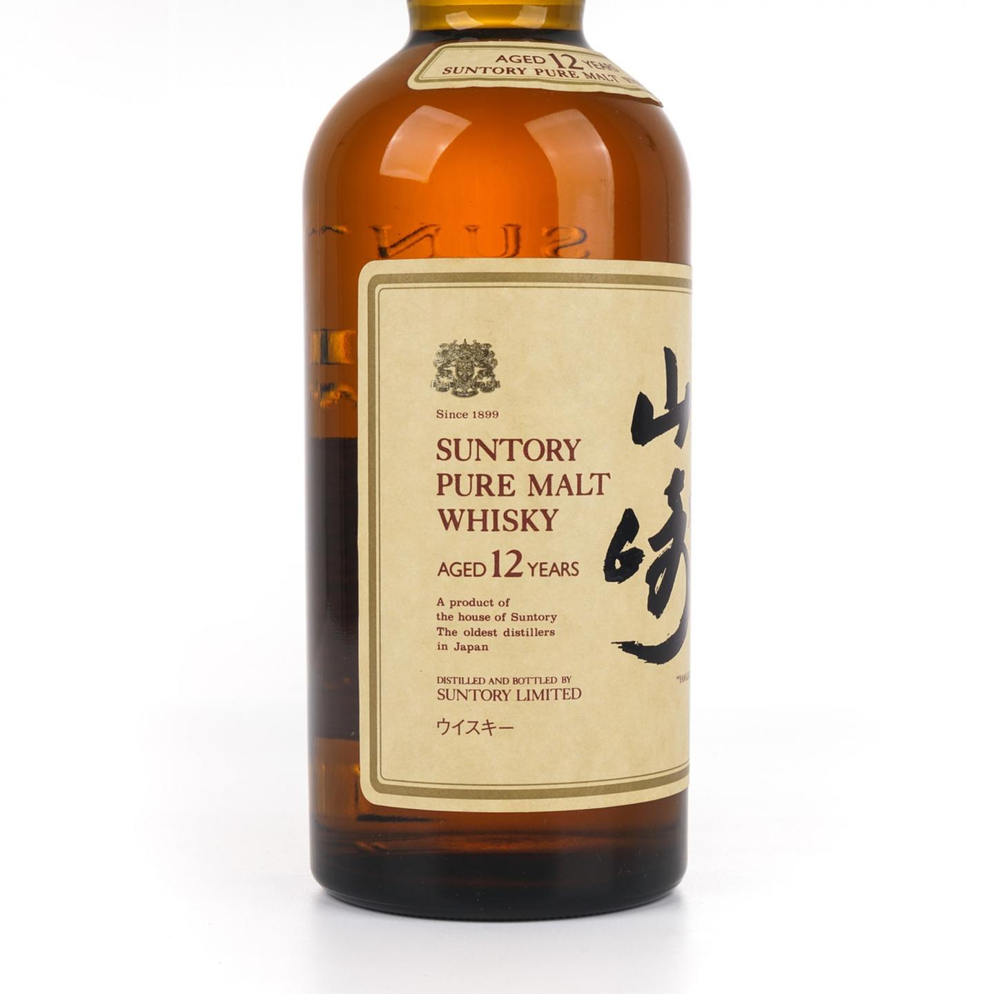 山崎 12年 金狮标 Pure Malt 750ml 非原盒