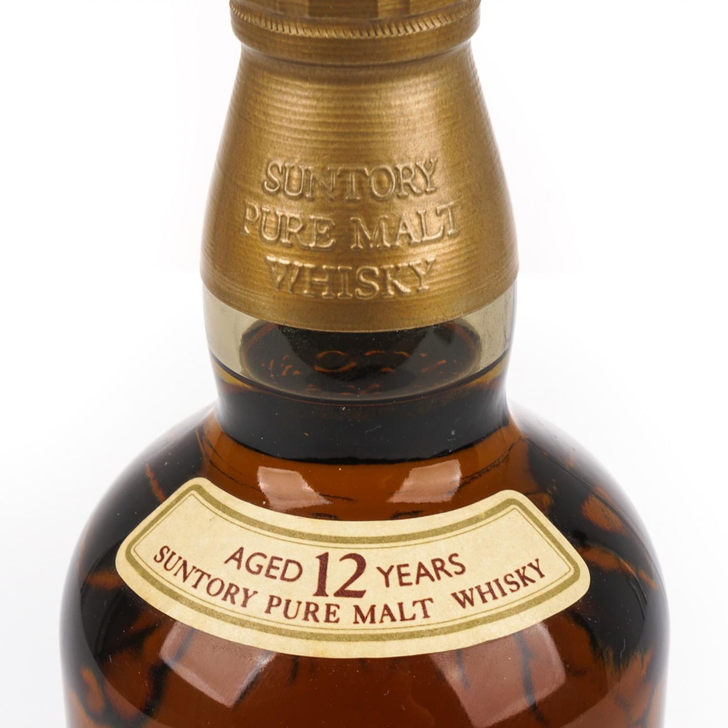 山崎 12年 金狮标 Pure Malt 750ml 非原盒