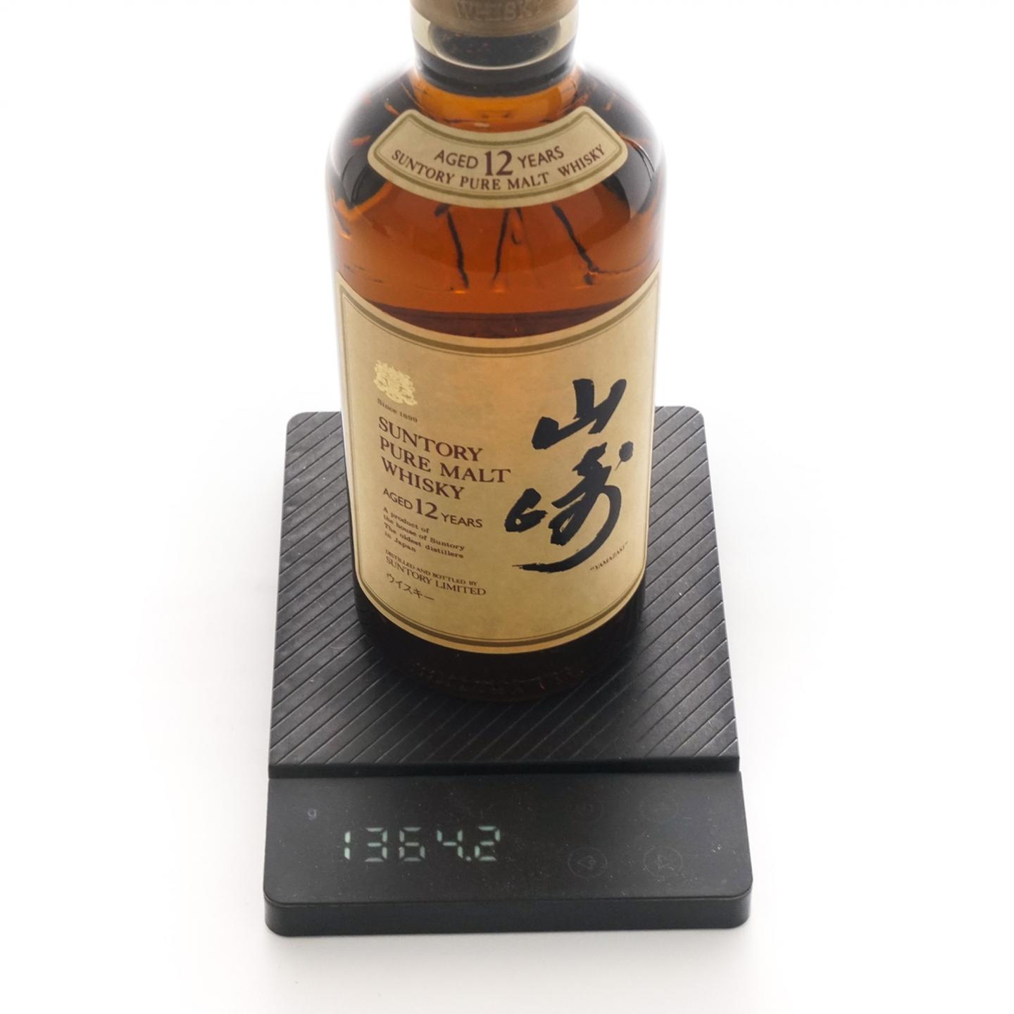 山崎 12年 金狮标 Pure Malt 750ml 非原盒