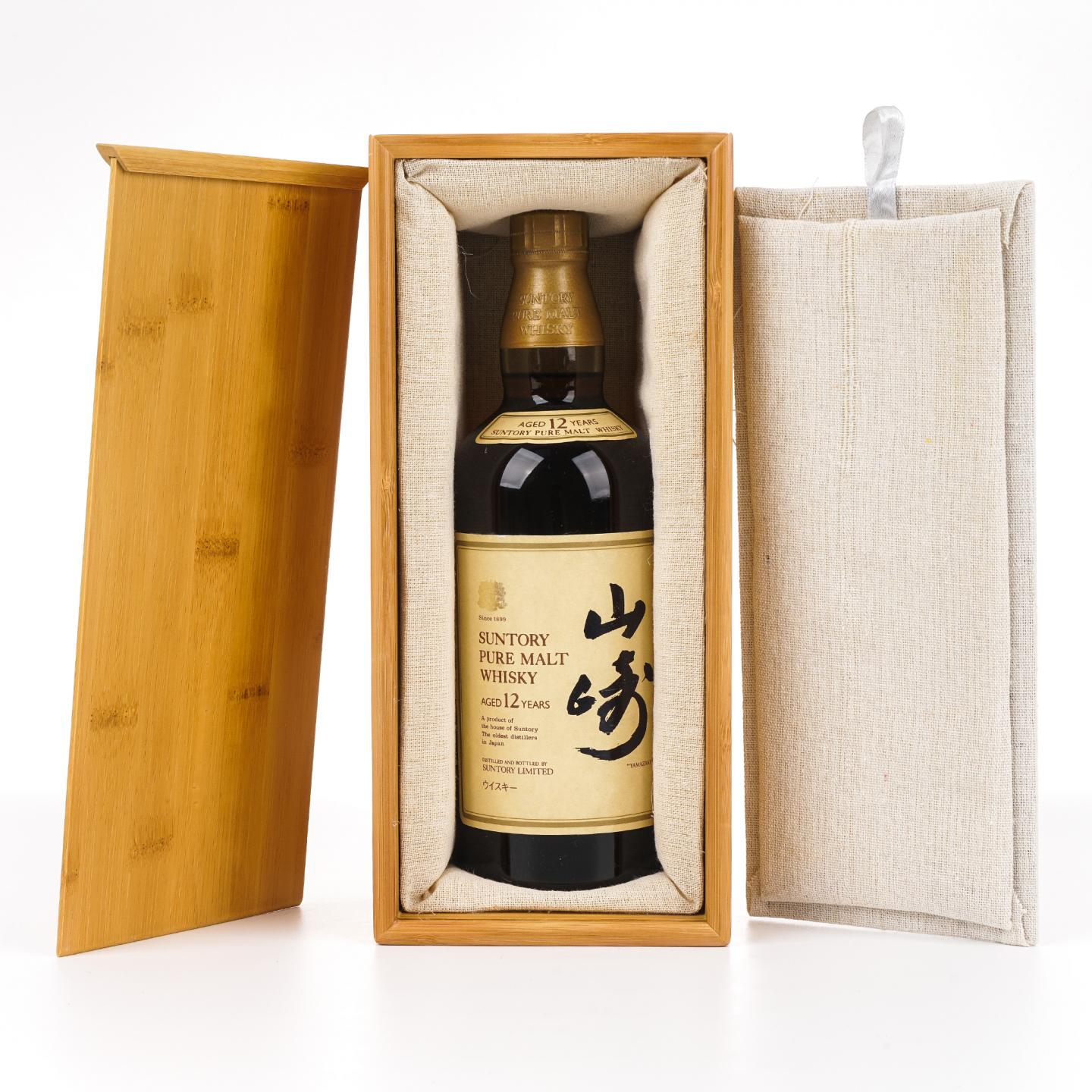 山崎 12年 金狮标 Pure Malt 750ML 非原盒