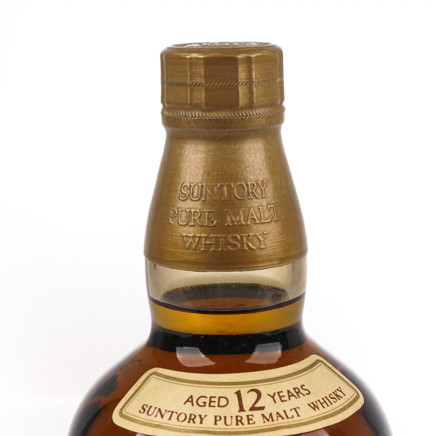 山崎 12年 金狮标 Pure Malt 750ML 非原盒